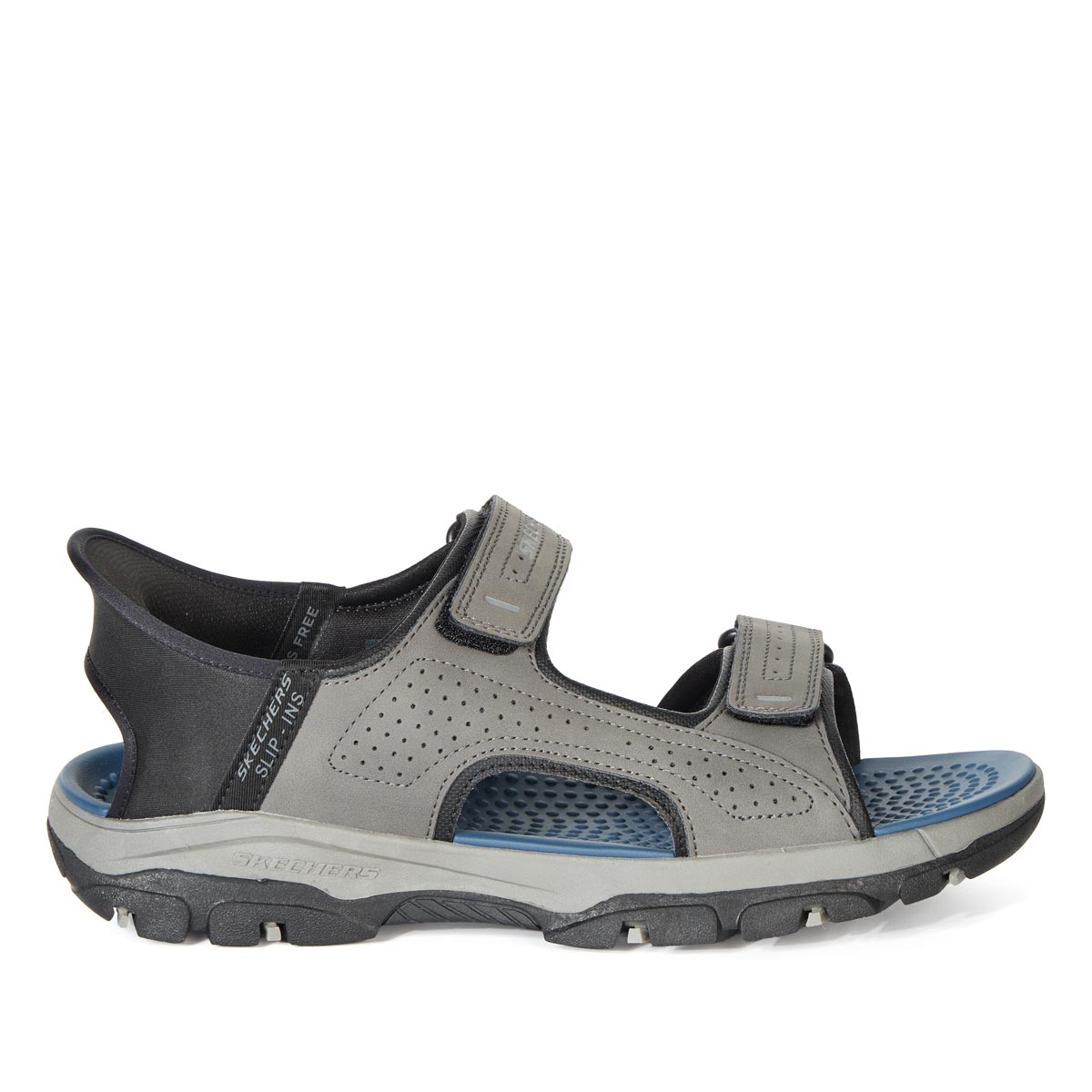 SKECHERS Outdoor-Sandalen "Tresmen Reece", atmungsaktiv und leicht grau