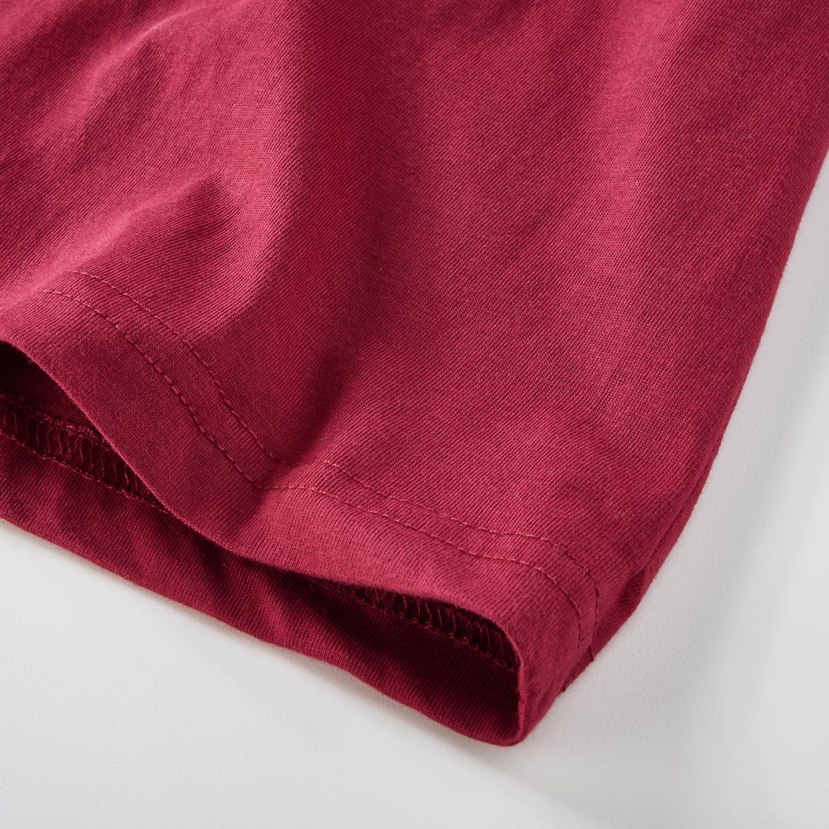 ADAMO Leichte Shorts aus Baumwoll-Jersey rot