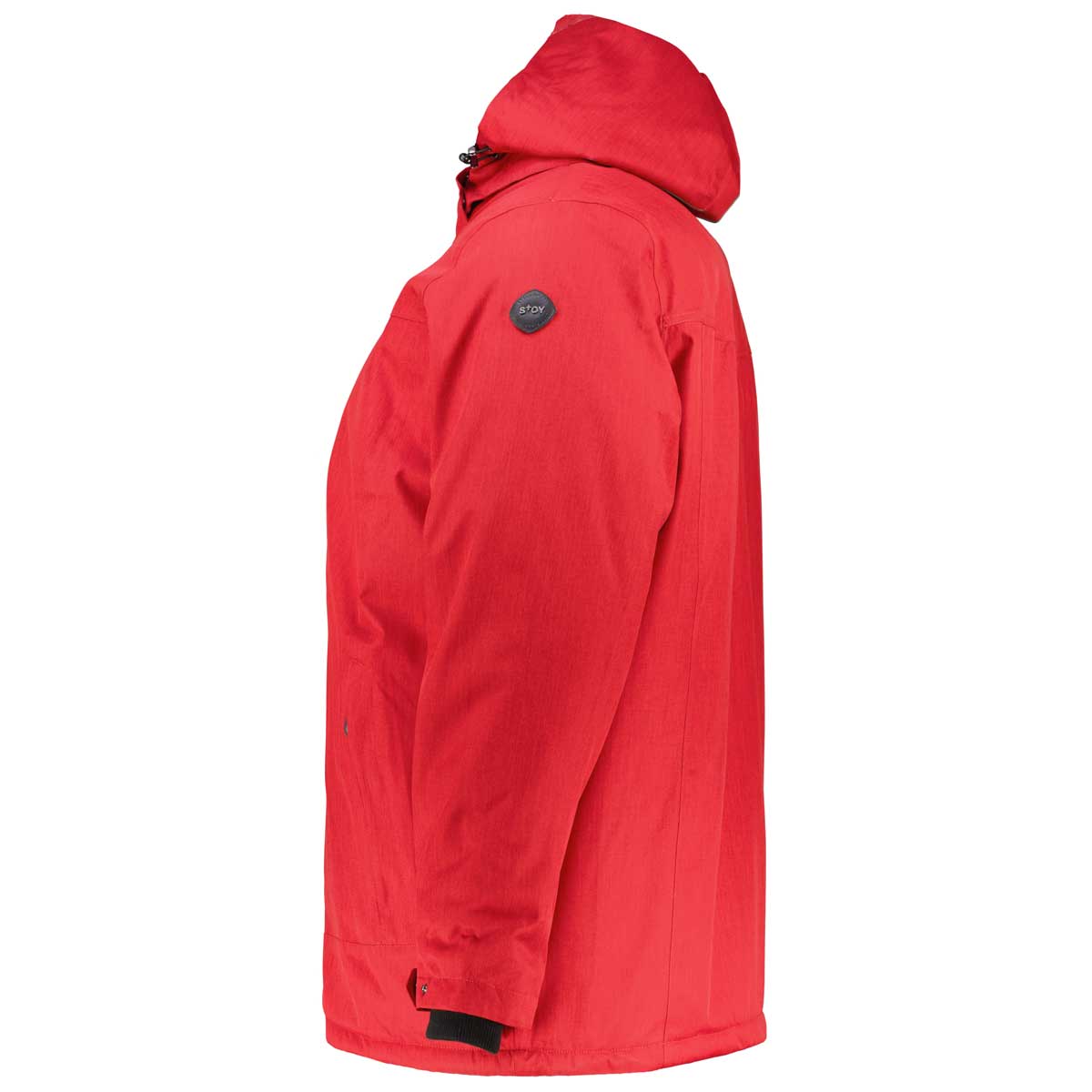STOY Wattierte Jacke, wasser- und winddicht Farbe rot Größe: 3XL günstig online kaufen