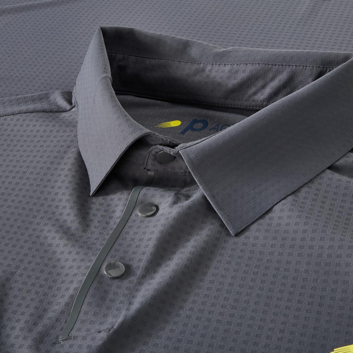 Pfundskerl p ACTIVE Funktions-Poloshirt, schnelltrocknend grau