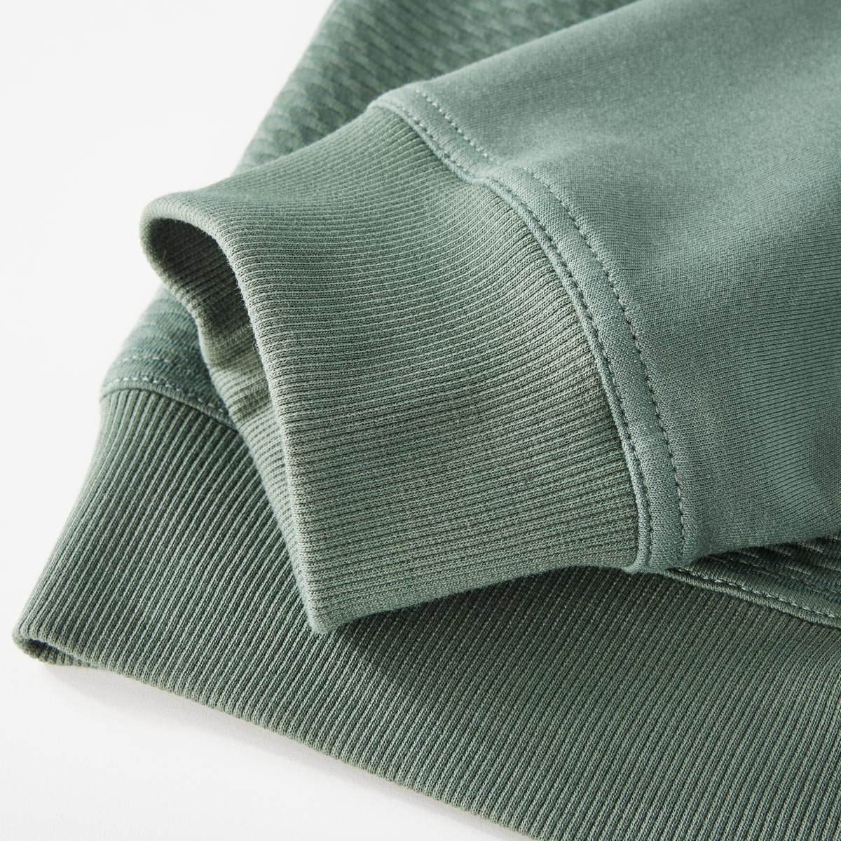 Lerros Troyer-Sweatshirt mit Stretch dunkelgrün