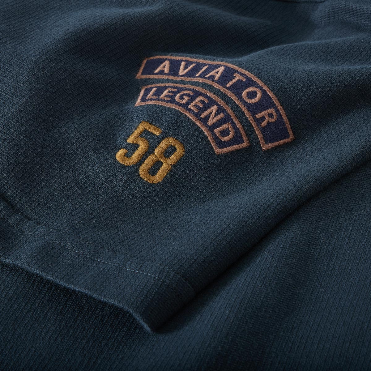 PME LEGEND T-Shirt mit Elasthan dunkelblau