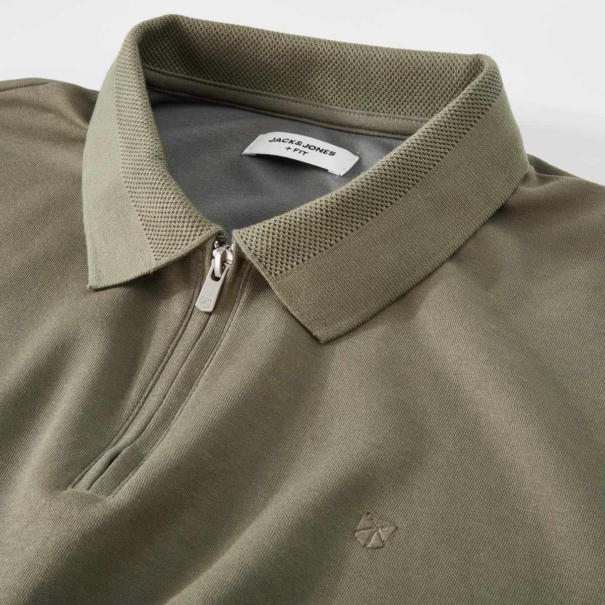 Jack&Jones Poloshirt mit Elasthan oliv