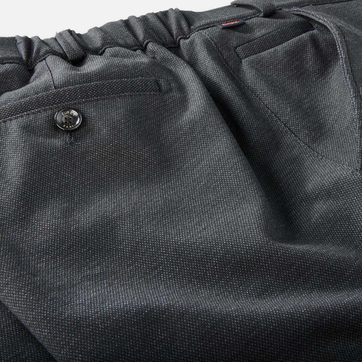 Eurex by Brax Chinos "Thilo" aus Stretch-Jersey, Tapered Fit anthrazit