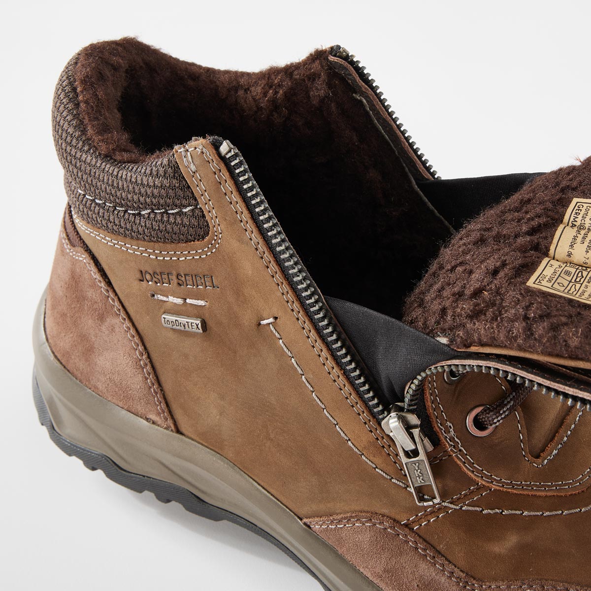 JOSEF SEIBEL Outdoorschuh „Leroy“ mit Wechselfußbett braun