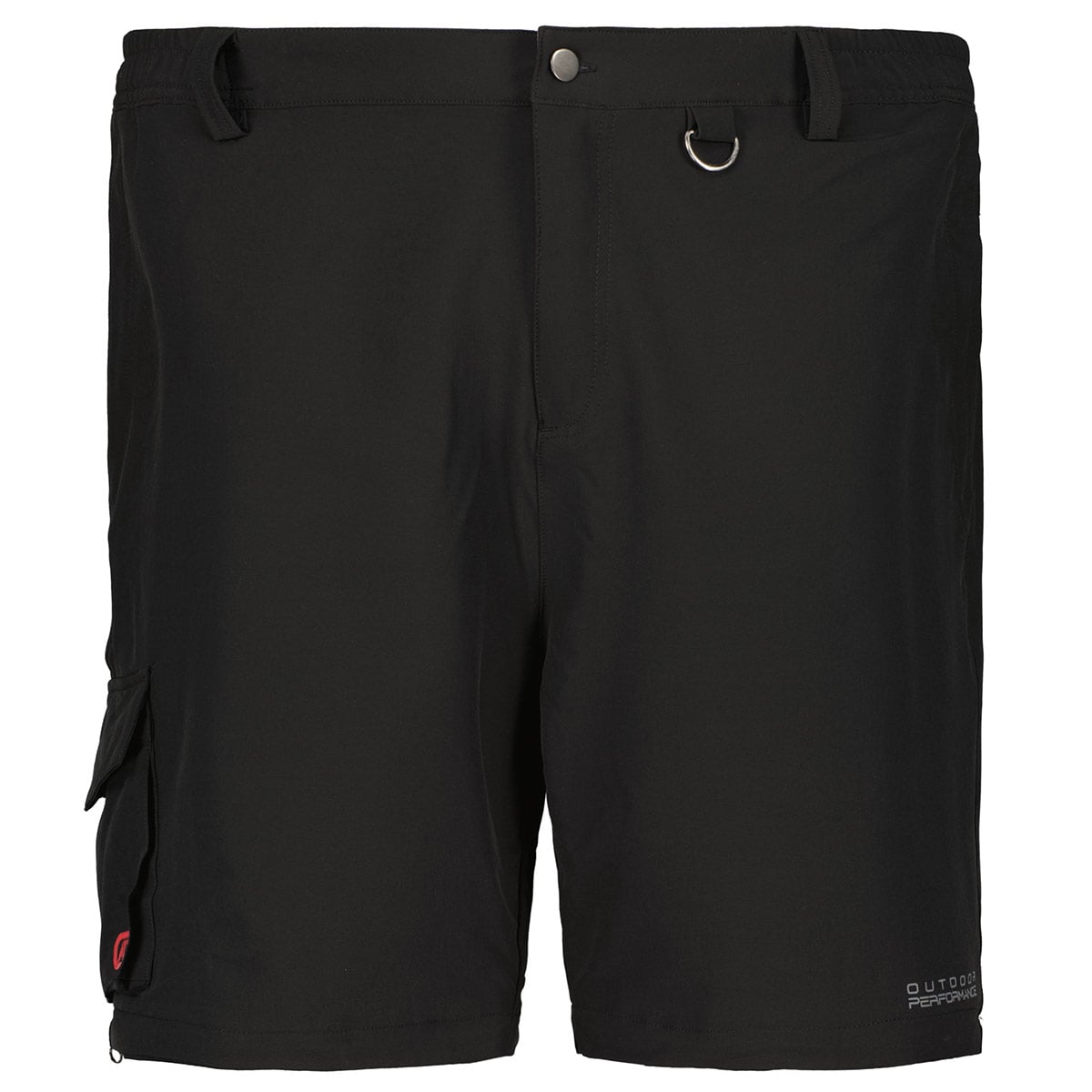 ADAMO Zipp-off Hose mit Cargo-Tasche schwarz ADAMO Zipp-off Hose mit Cargo-Tasche schwarz