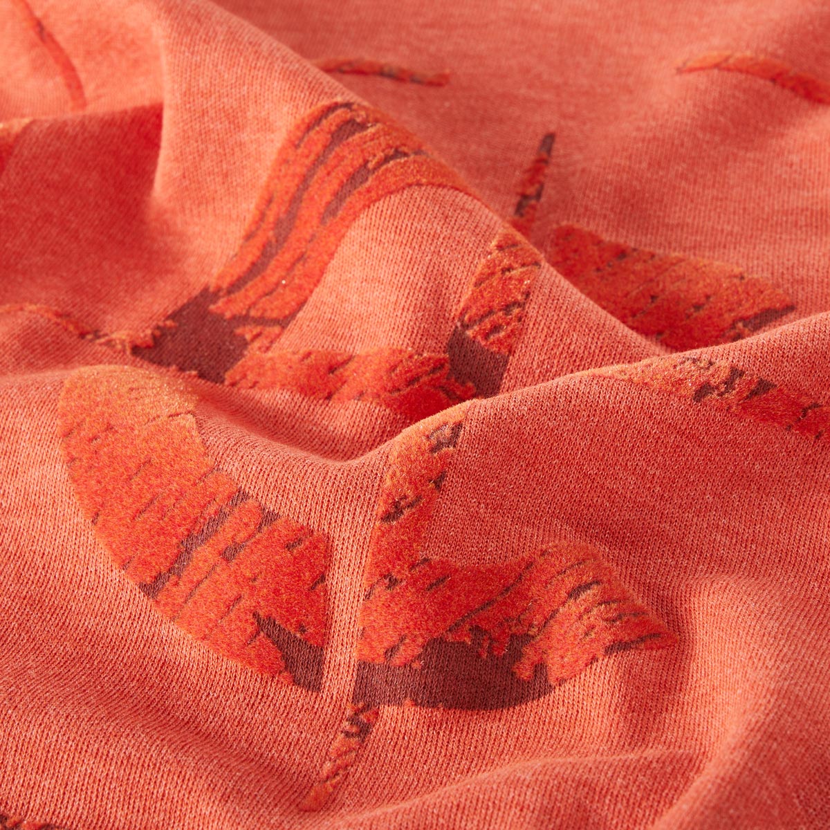 CASA MODA T-Shirt mit Label-Print orange