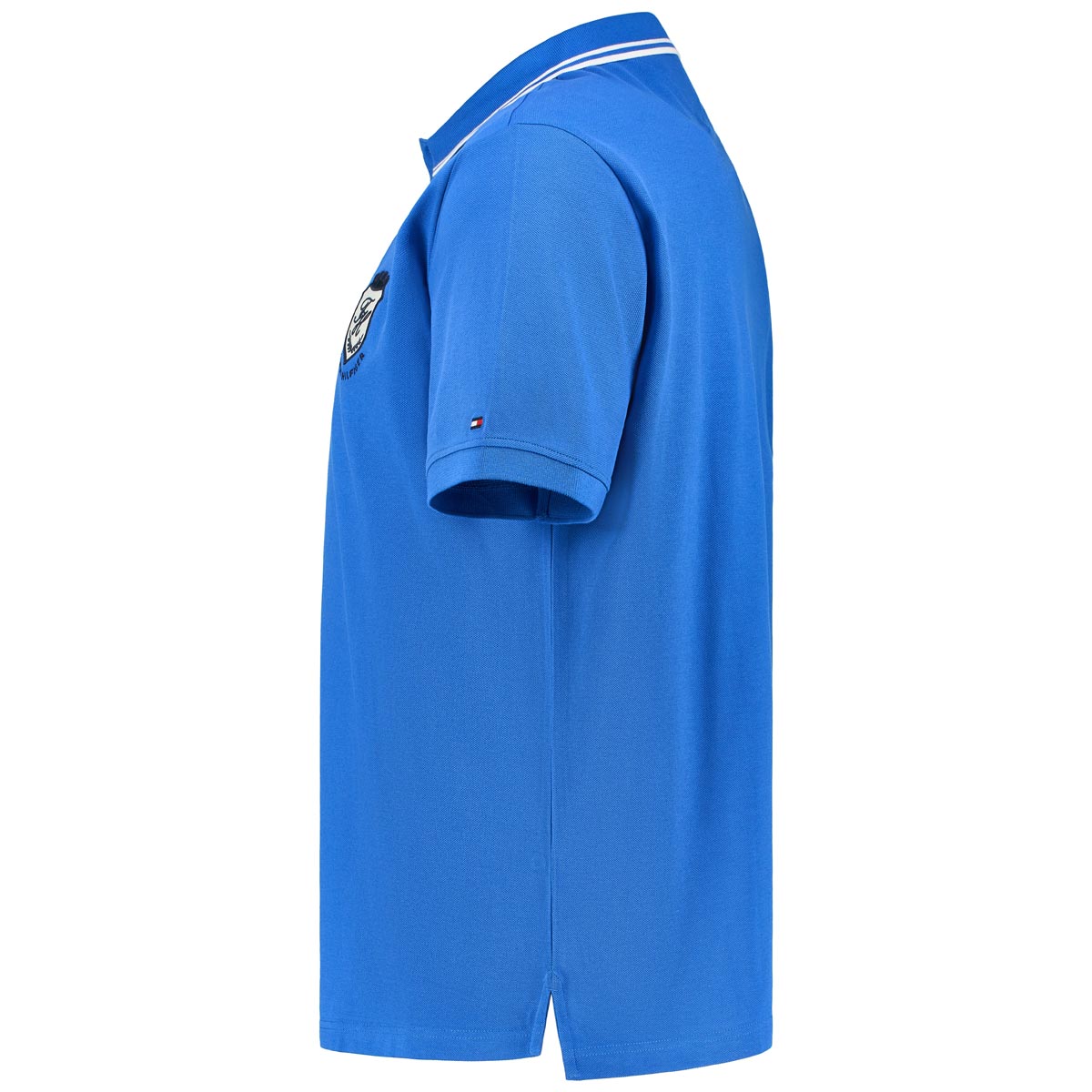 Tommy Hilfiger Poloshirt mit Elasthan Farbe mittelblau Größe: 3XL günstig online kaufen