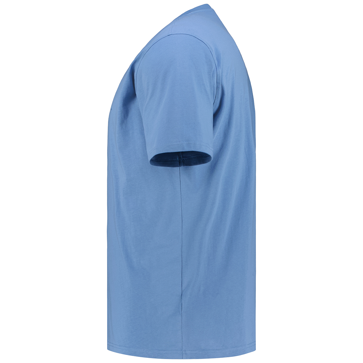 CASA MODA T-Shirt aus Baumwolle mittelblau