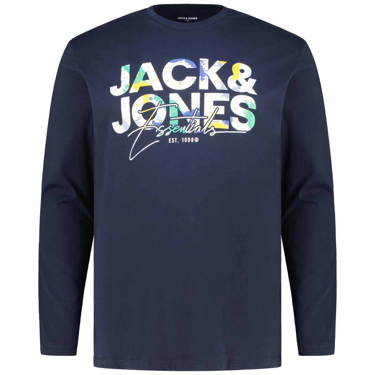 Longsleeve mit Label-Print