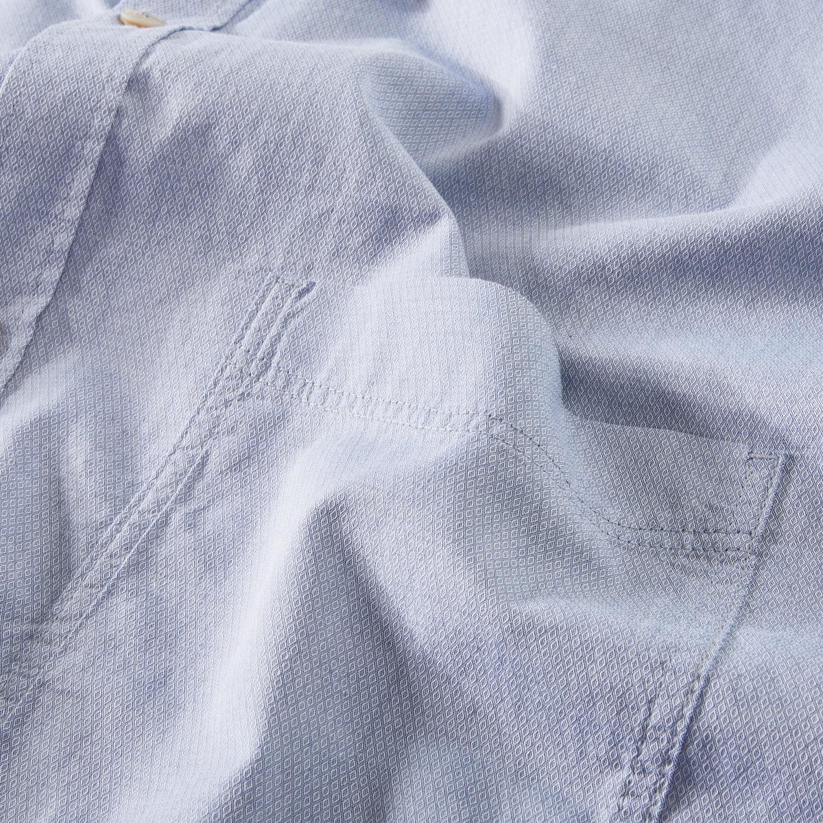 s.Oliver Freizeithemd aus Baumwolle blau