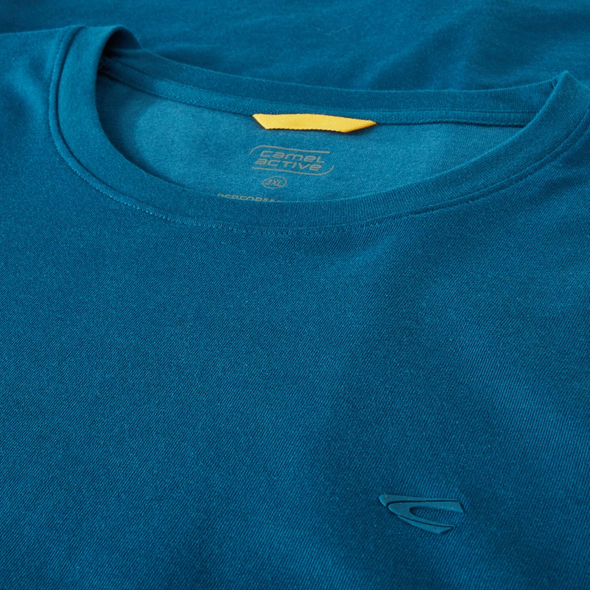 camel active T-Shirt mit Stretch Farbe blau Größe: 5XL günstig online kaufen