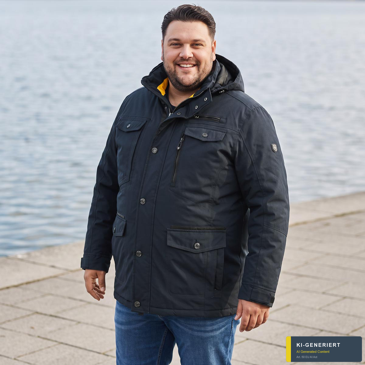 Wellensteyn Funktionsjacke "Chester", wind- und wasserdicht blau