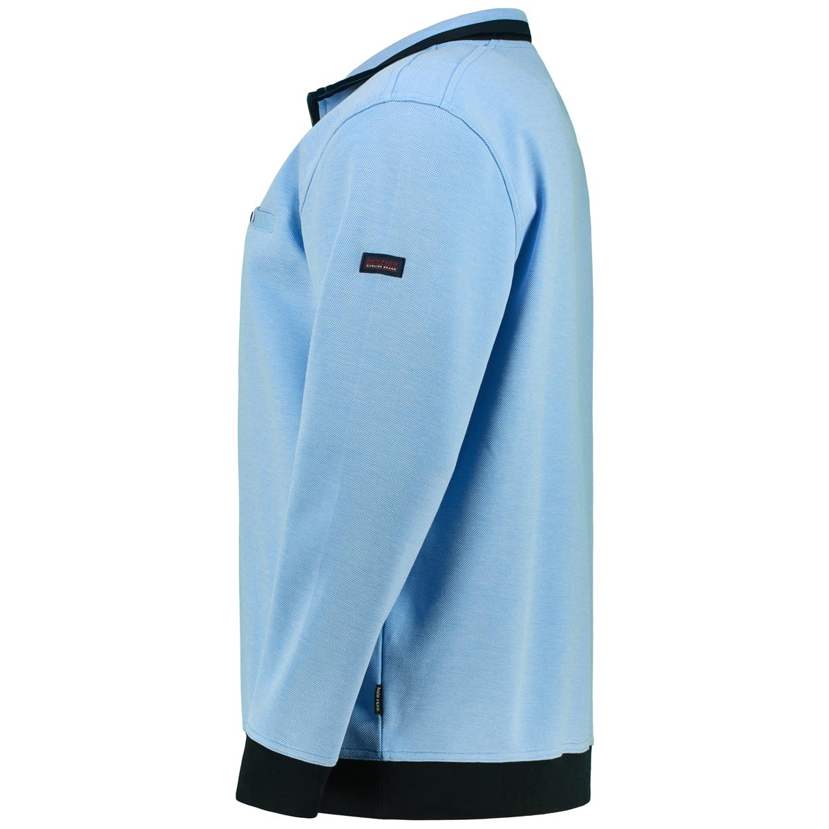 Hajo Sweatshirt "Stay Fresh", bügelfrei Farbe lichtblau Größe: 3XL günstig online kaufen