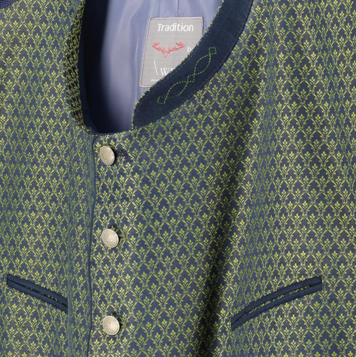 Weis Trachtenweste grün