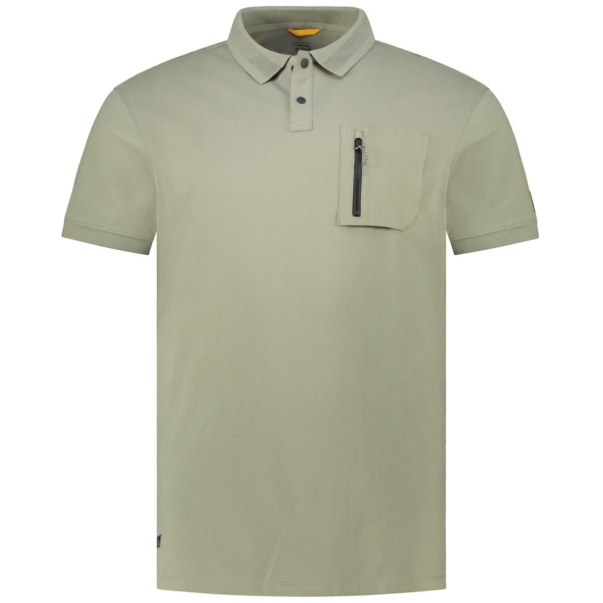 camel active Poloshirt mit Brusttasche, kühlend grün camel active Poloshirt mit Brusttasche, kühlend grün