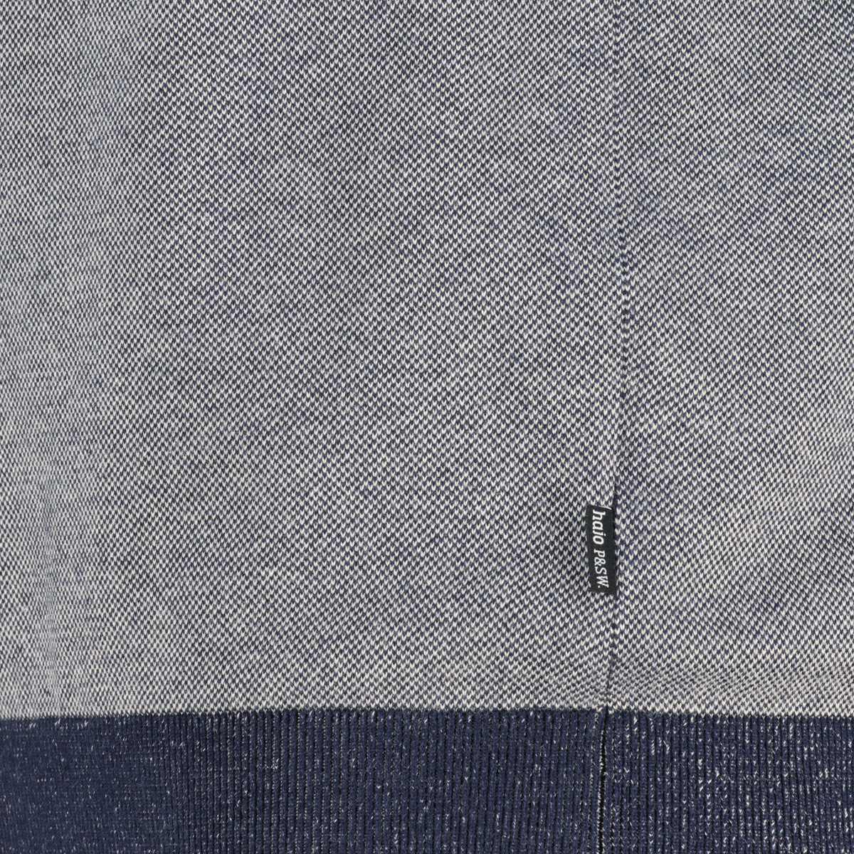 Hajo Strickpullover aus Baumwolle marine