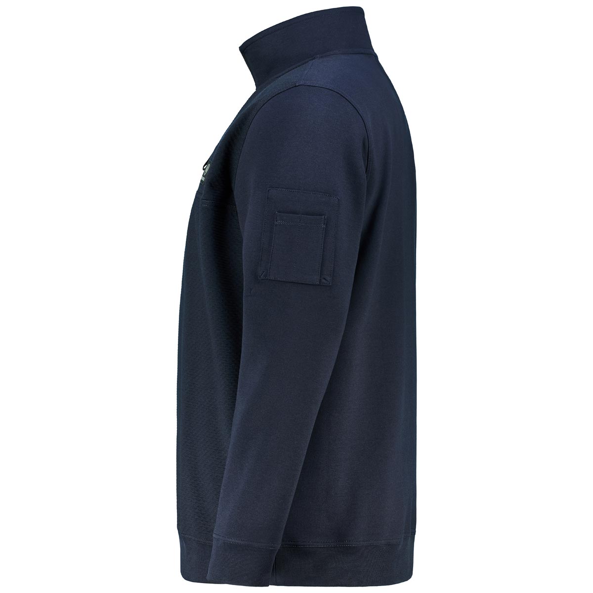 Lerros Troyer-Sweatshirt mit Stretch blau