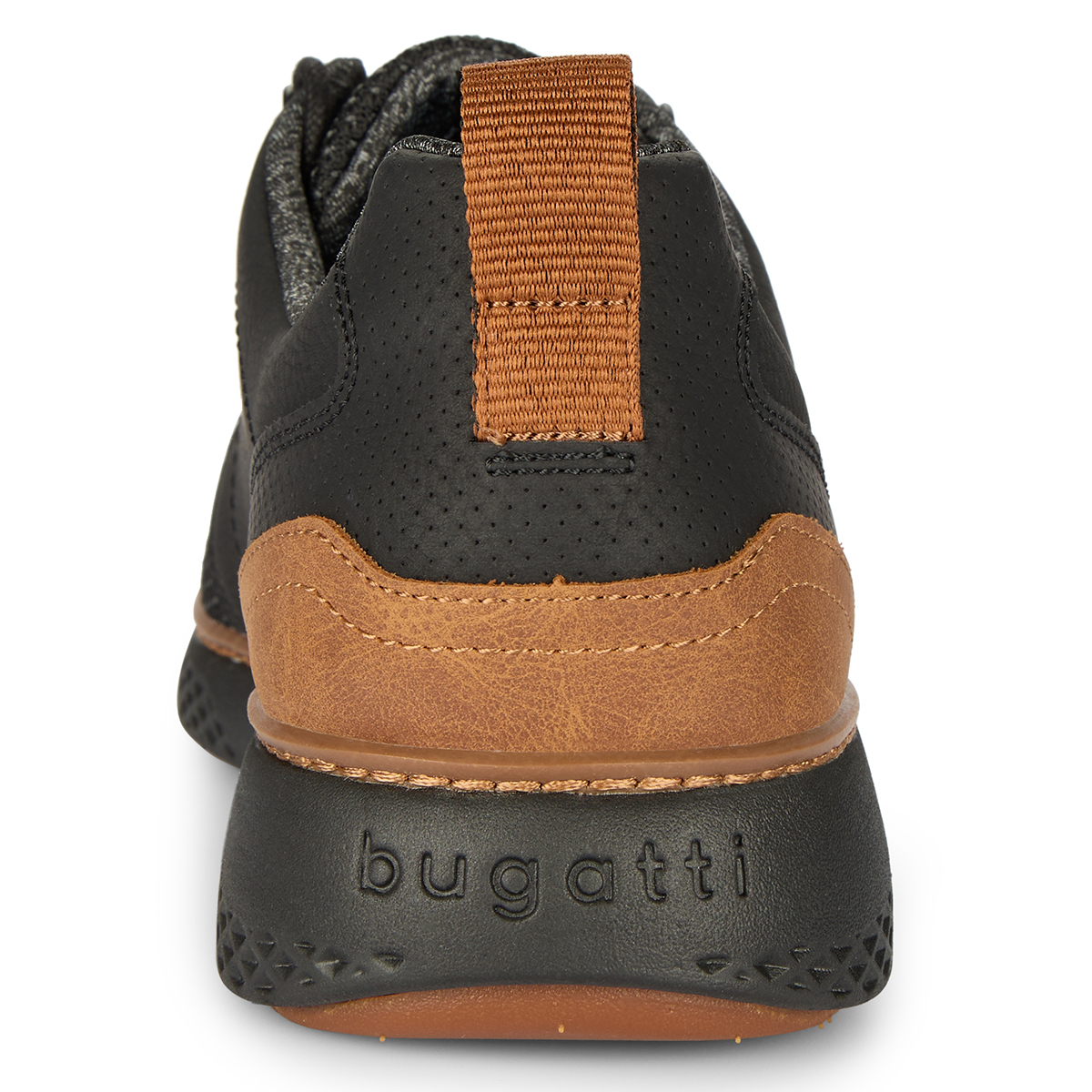 bugatti Schnürschuh mit "Memory Foam" Einlage schwarz