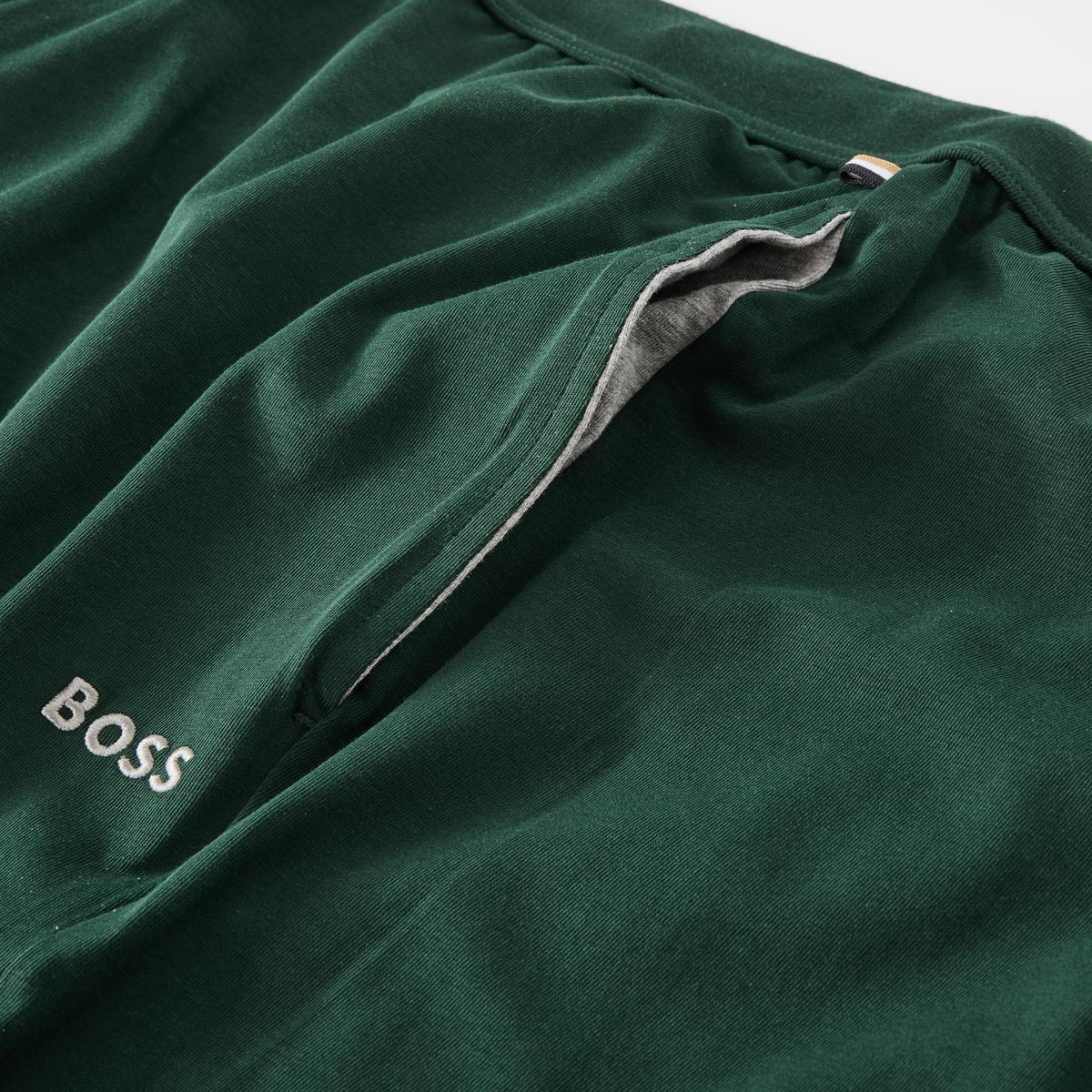 BOSS Jogginghose mit Stretch grün