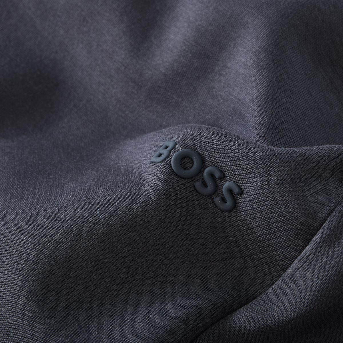 BOSS Jogginghose „Hadiko“ aus Stretch-Jersey dunkelblau