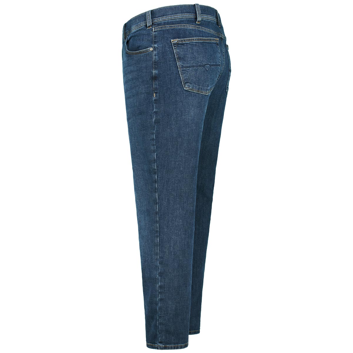Pierre Cardin Baumwollhose mit Stretch "Dijon", Loose Fit dunkelblau