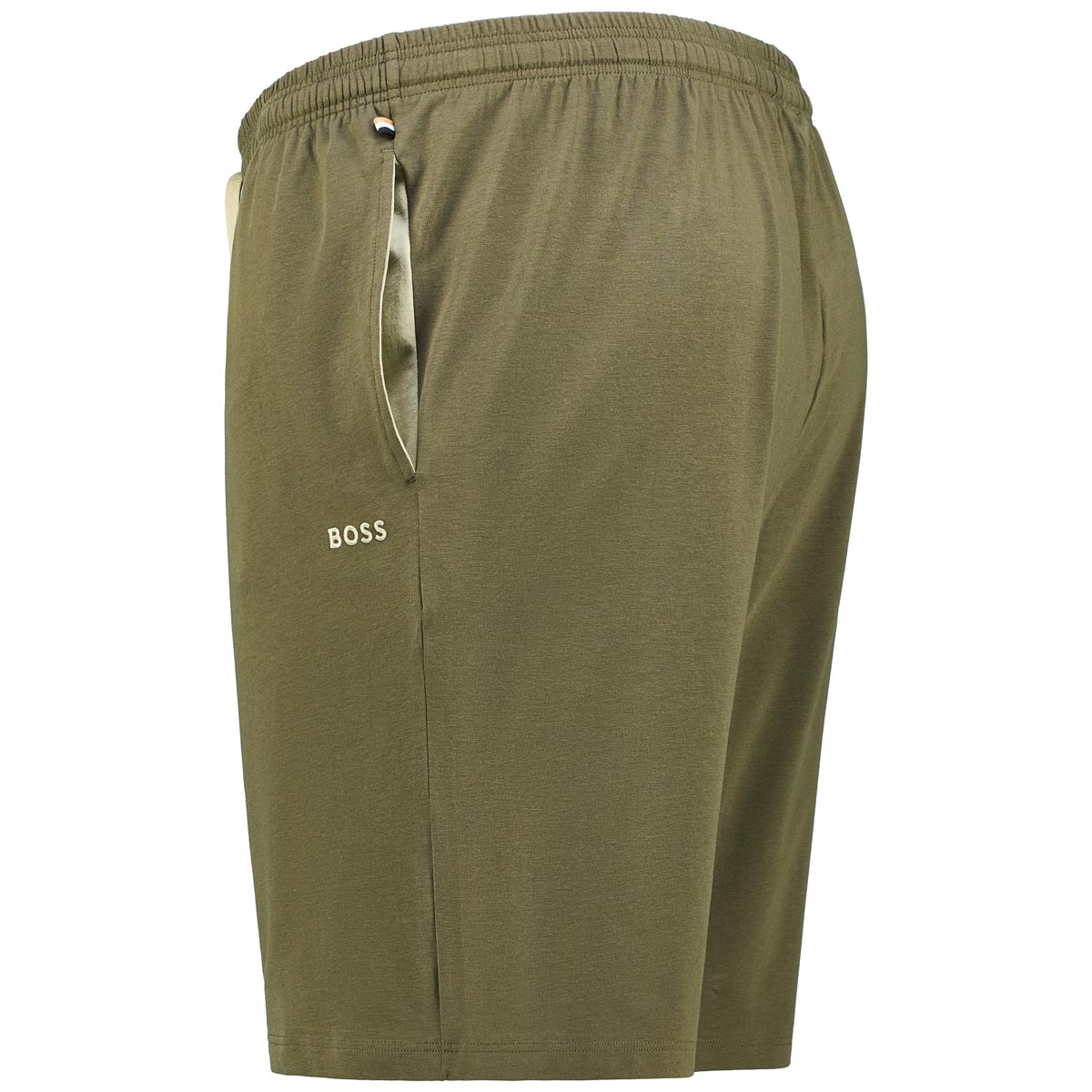 BOSS Jogging-Shorts mit Elasthan grün