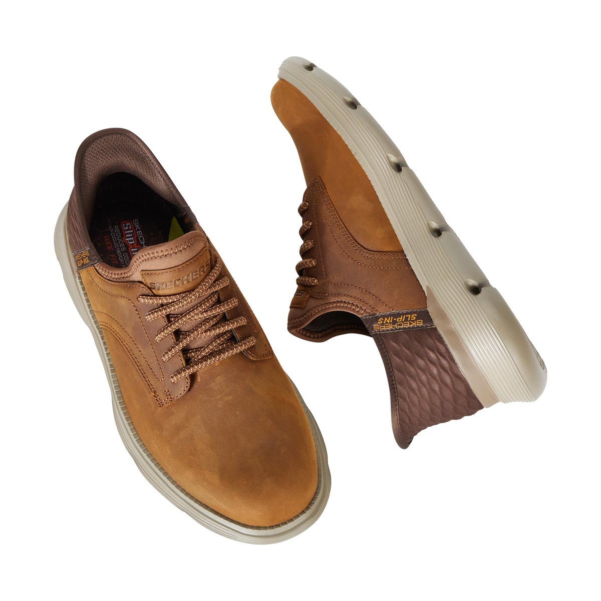 SKECHERS Sneaker "Garza - Gervin" braun