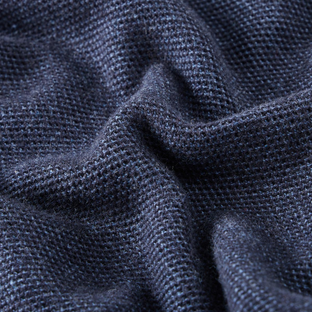 RAGMAN Strickpullover mit Troyerkragen marine