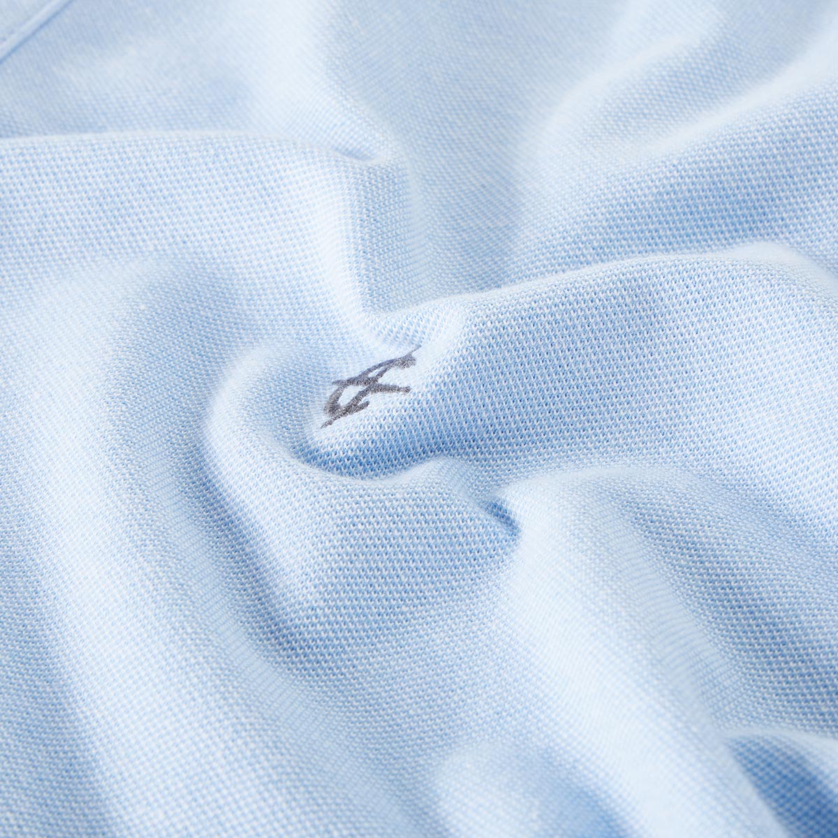 CASA MODA Poloshirt mit Elasthan blau