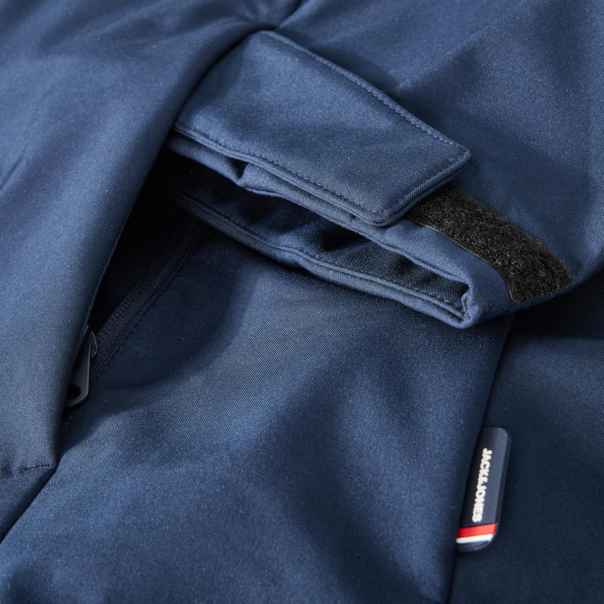 Jack&Jones Softshelljacke, wasserabweisend blau