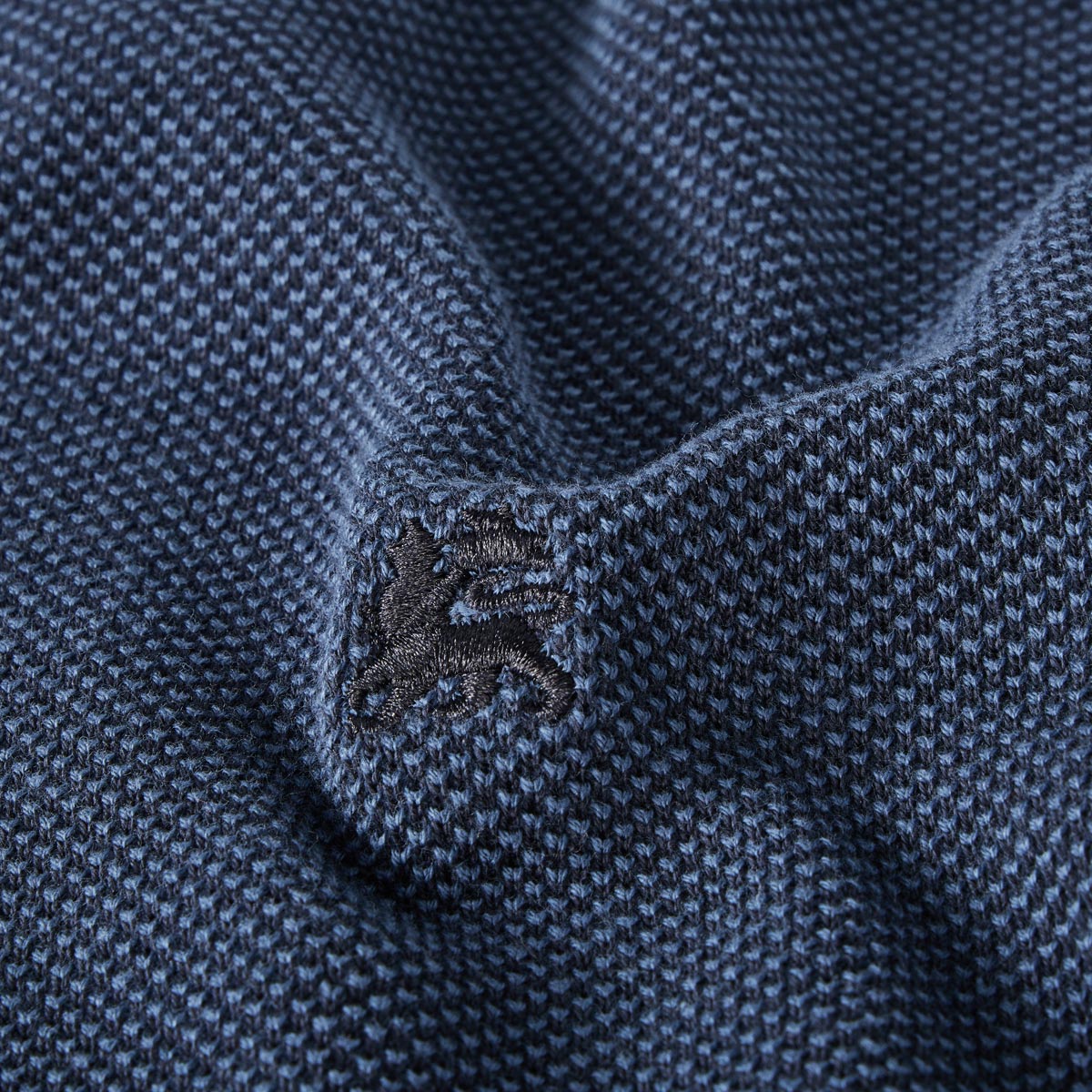 Lerros Pullover aus Baumwolle blau