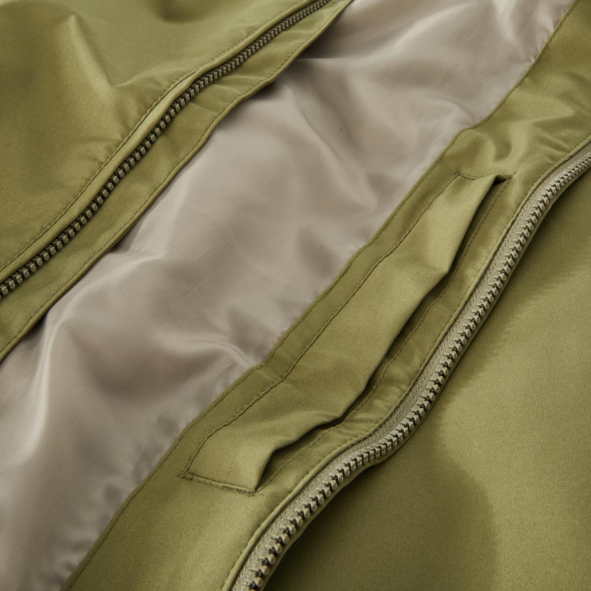 Jack&Jones Blousonjacke mit Stretch, wasserabweisend grün