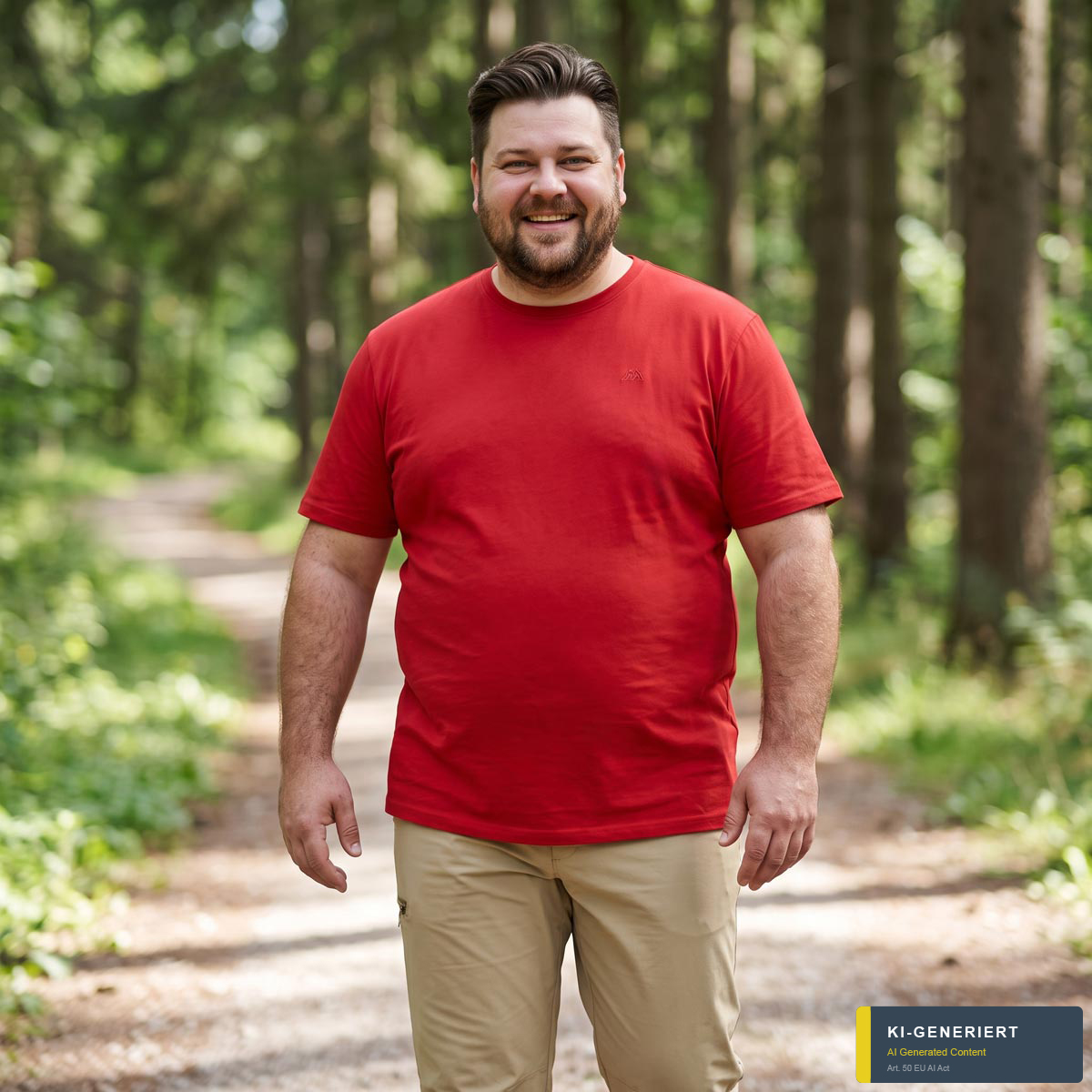 Maier Sports Leichtes Funktions-Shirt, schnelltrocknend rot