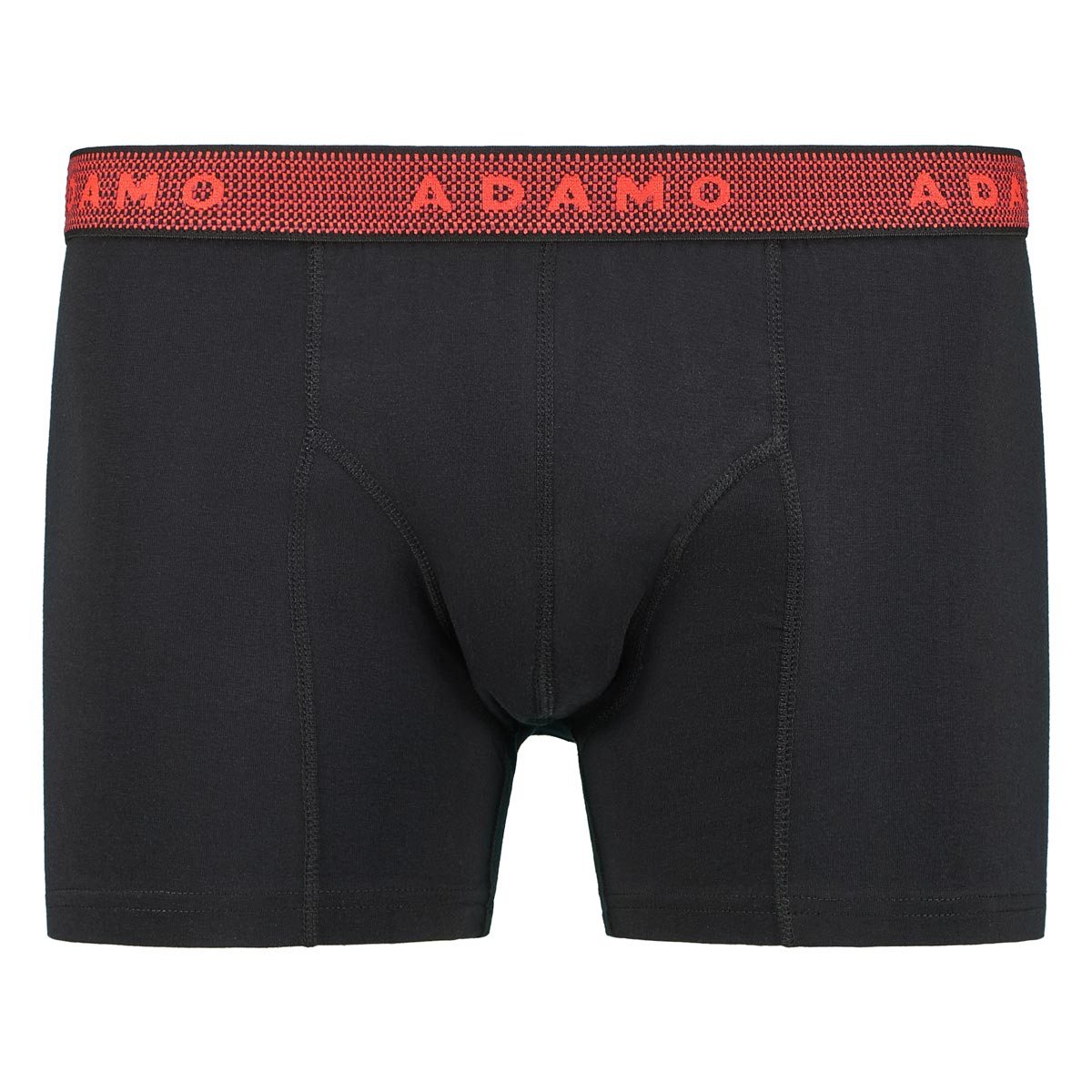 ADAMO 3er-Pack Pants mit Dehnbund und Logo-Schriftzug schwarz