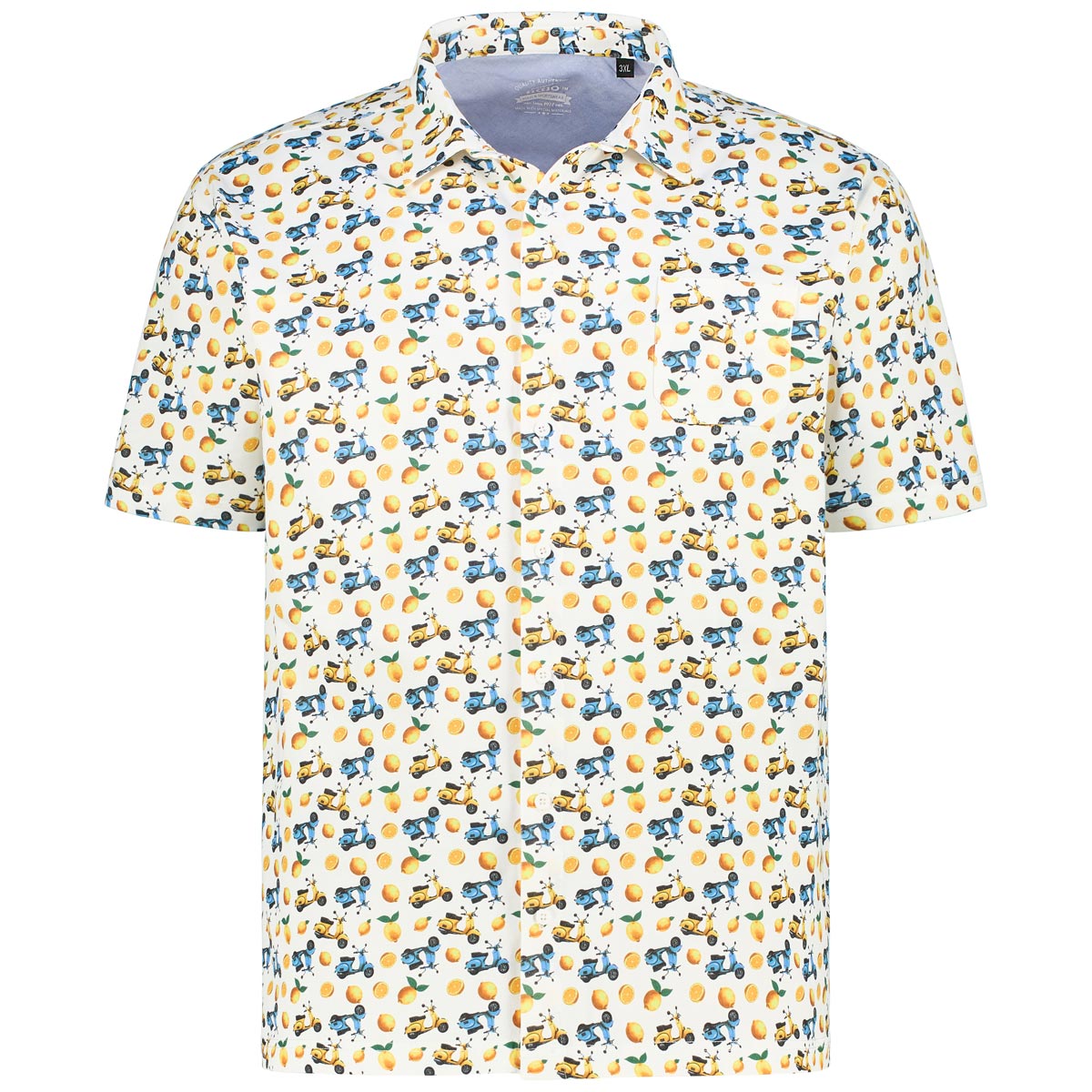 Freizeithemd mit "Stay Fresh"