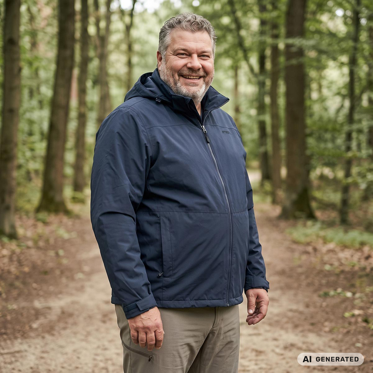 Allwetter-Funktionsjacke, wasser- und winddicht