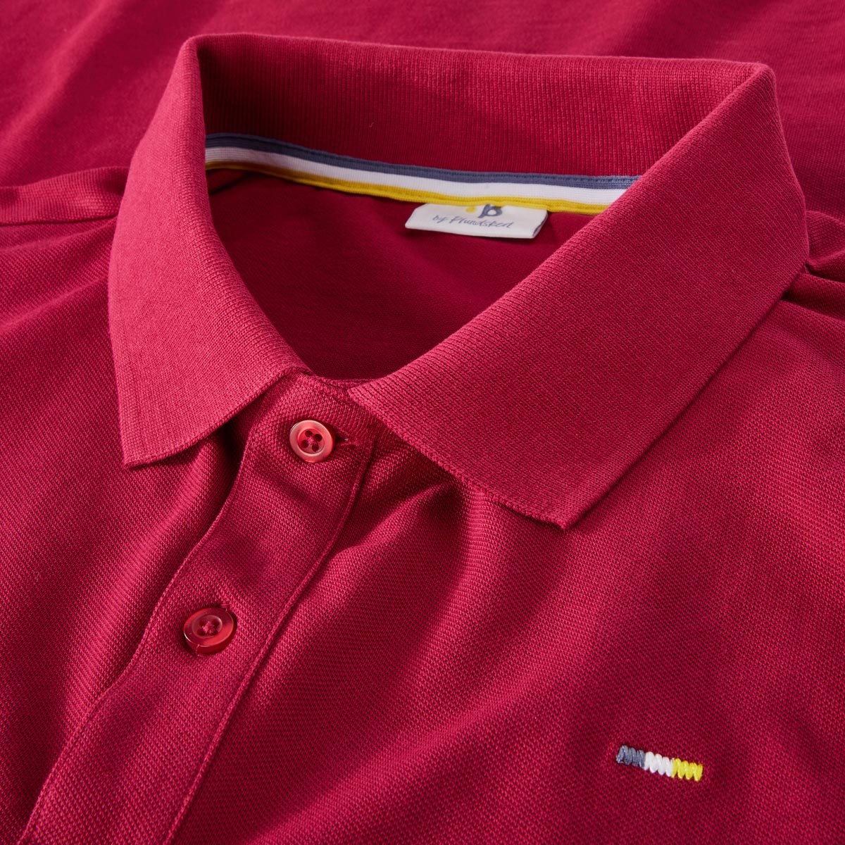 Pfundskerl Doppelpack Poloshirt aus Baumwolle beere/hellblau