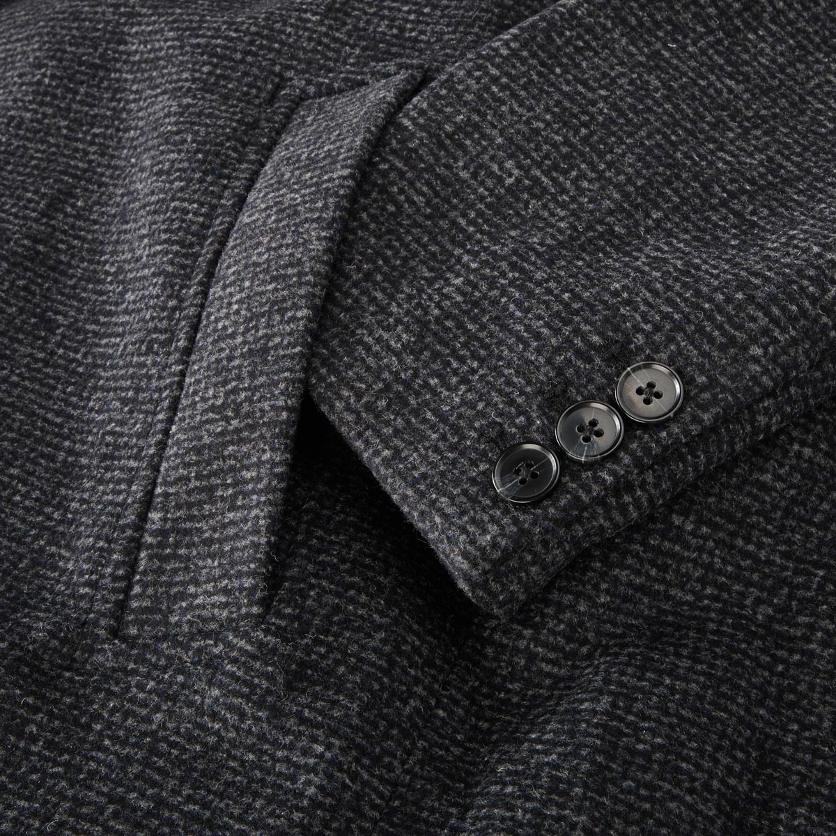 Jack&Jones Kurzmantel aus Wollmischung anthrazit