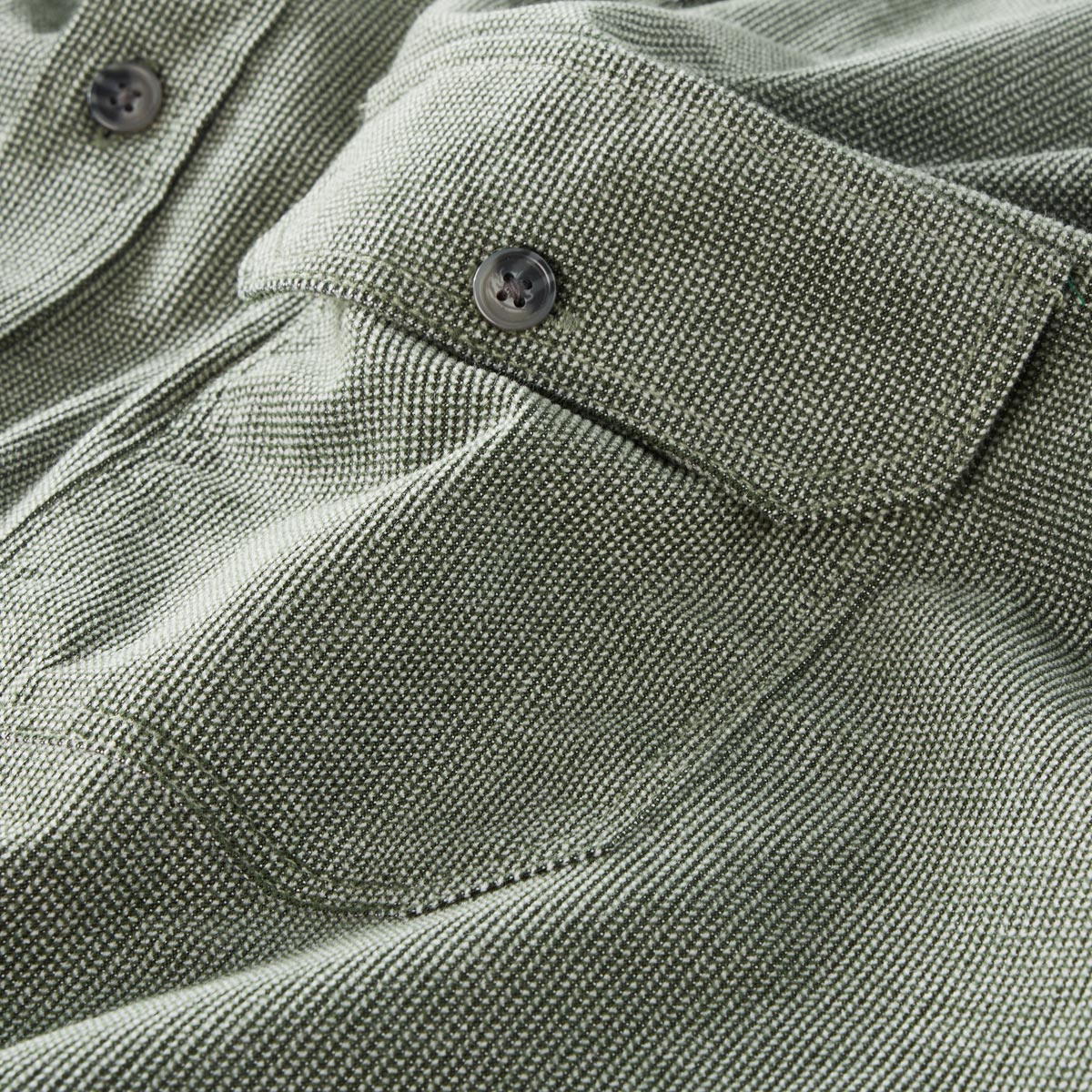 CASA MODA Freizeithemd aus Baumwolle grün