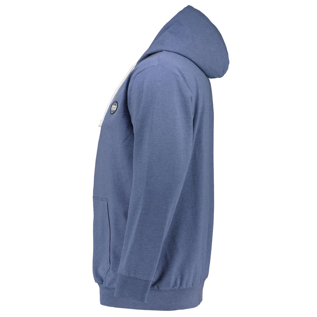 North Sweatjacke aus Baumwolle blau