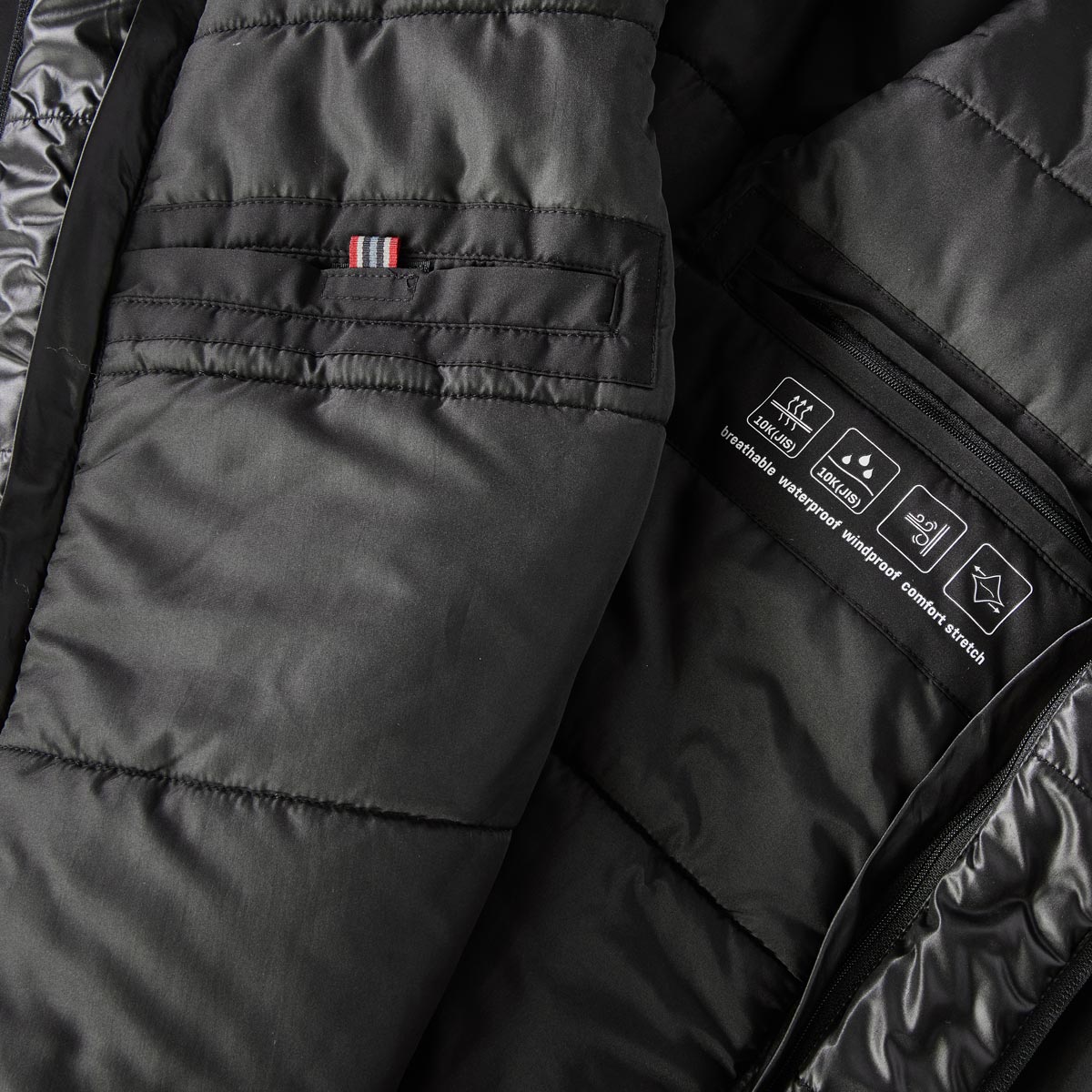 Redpoint Funktionsjacke, wasser- und winddicht schwarz