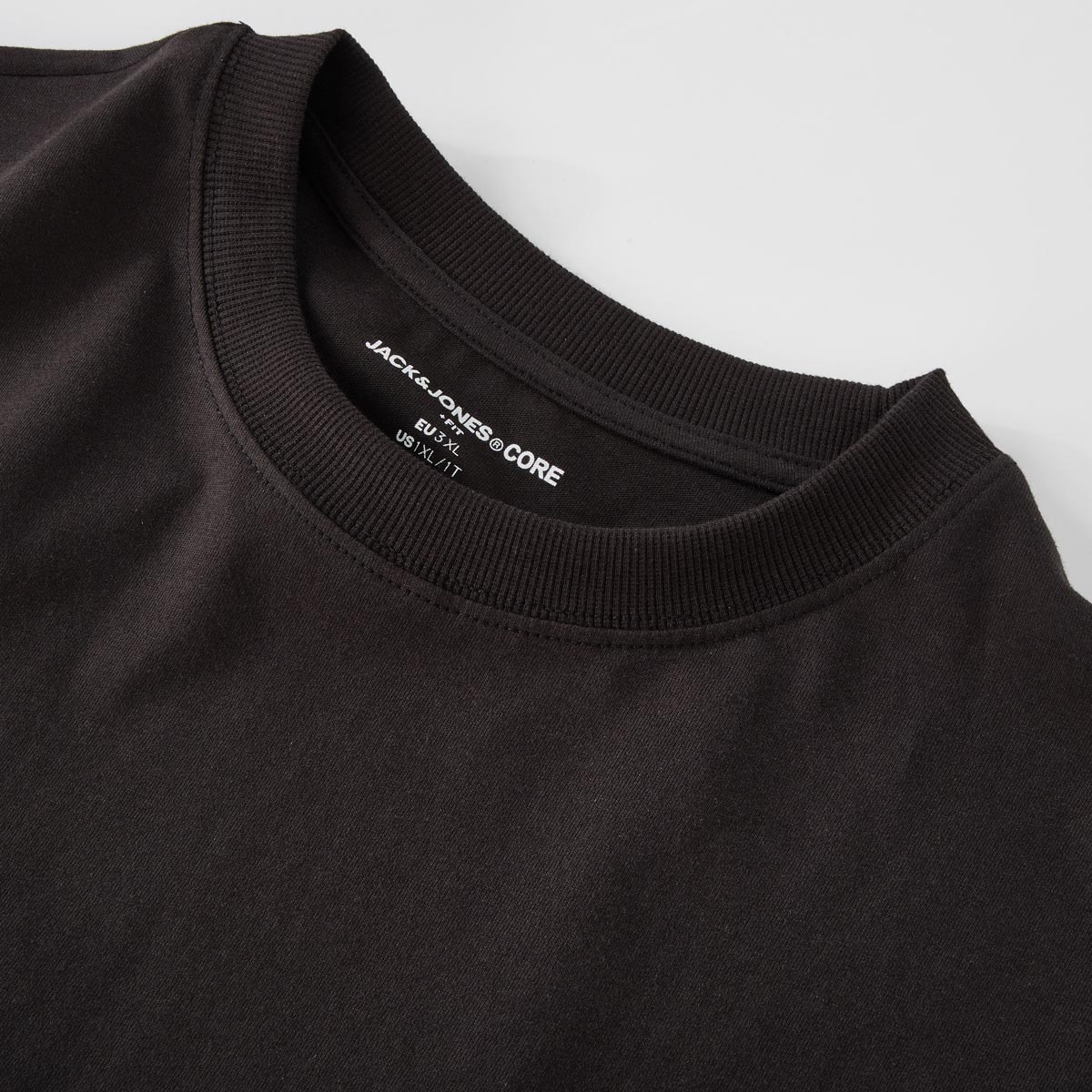 Jack&Jones T-Shirt mit Print auf Vorder- und Rückseite schwarz