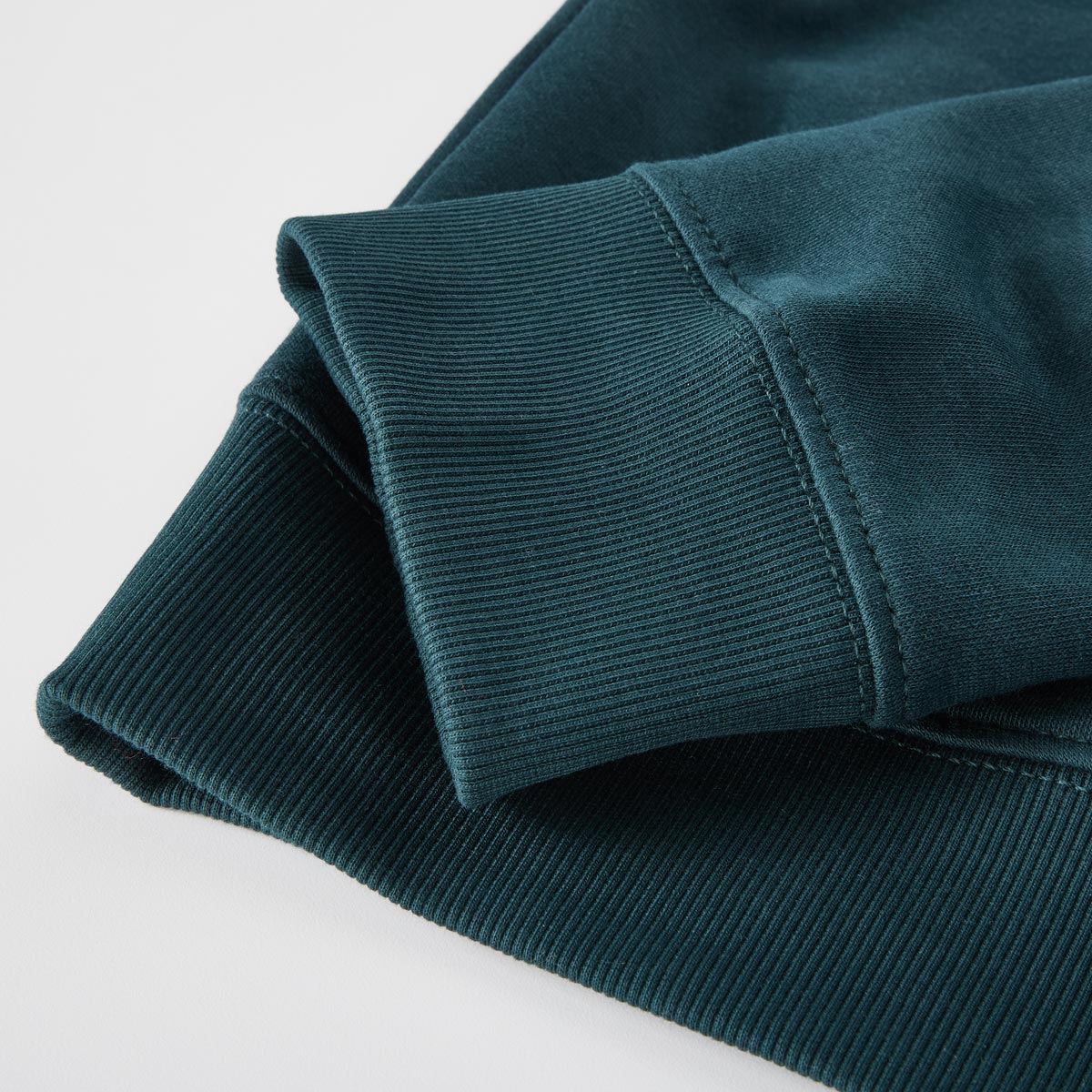 Lerros Sweatshirt aus Materialmix dunkelgrün