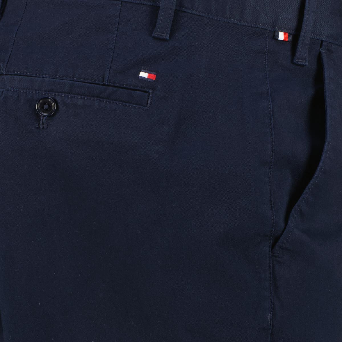 Tommy Hilfiger Stretch-Chinos "Denton", Regular Fit marine