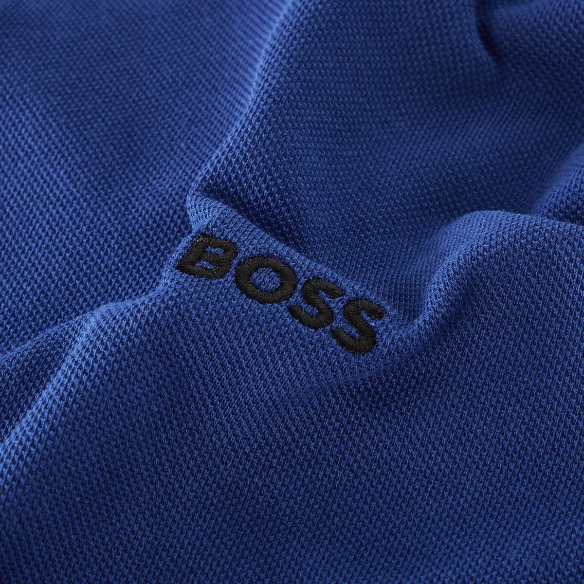 BOSS Poloshirt mit Kontrastdetails dunkelblau