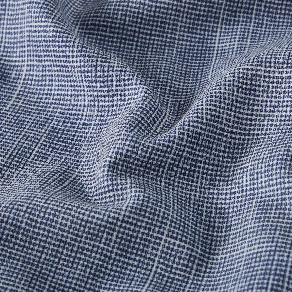 Weis Stretch-Sakko mit Musterung "Diego C" blau