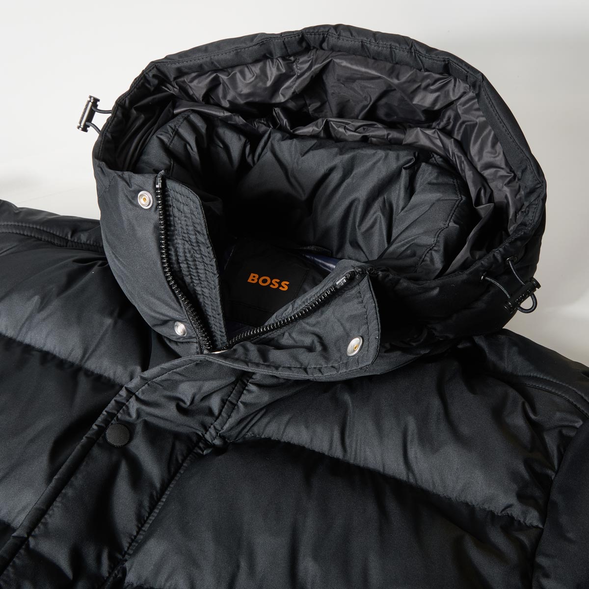 BOSS Winter-Steppjacke mit wärmender Wattierung schwarz