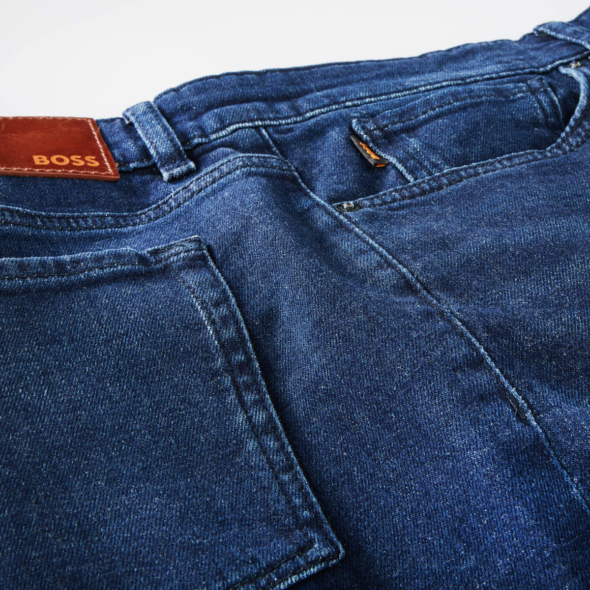 BOSS Stretch-Jeans "Re.Maine", Regular Fit dunkelblau