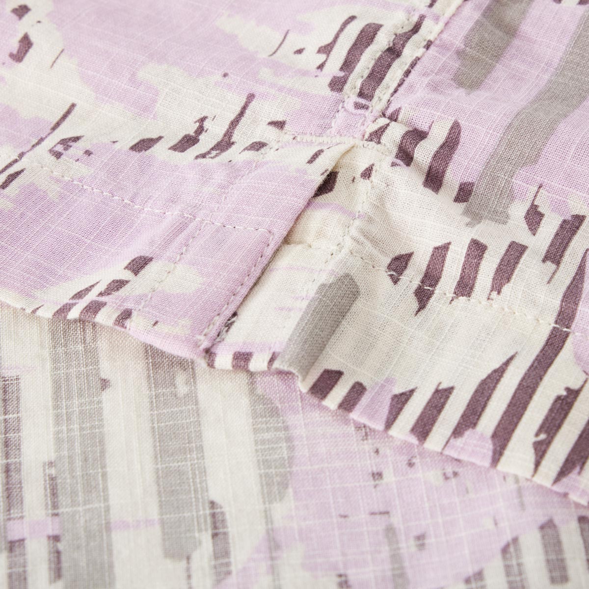 PME LEGEND Freizeithemd mit Allover-Muster flieder